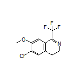 6-Chloro-7-methoxy-1-(trifluoromethyl)-3,4-dihydroisoquinoline
