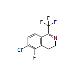 6-Chloro-5-fluoro-1-(trifluoromethyl)-3,4-dihydroisoquinoline