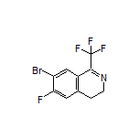 7-Bromo-6-fluoro-1-(trifluoromethyl)-3,4-dihydroisoquinoline