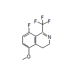 8-Fluoro-5-methoxy-1-(trifluoromethyl)-3,4-dihydroisoquinoline