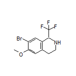 7-Bromo-6-methoxy-1-(trifluoromethyl)-1,2,3,4-tetrahydroisoquinoline