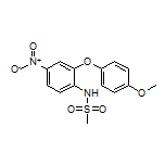 N-[2-(4-Methoxyphenoxy)-4-nitrophenyl]methanesulfonamide