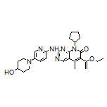 8-Cyclopentyl-6-(1-ethoxyvinyl)-2-[[5-(4-hydroxypiperidin-1-yl)pyridin-2-yl]amino]-5-methylpyrido[2,3-d]pyrimidin-7(8H)-one