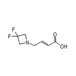 (E)-4-(3,3-Difluoroazetidin-1-yl)but-2-enoic Acid