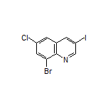 8-Bromo-6-chloro-3-iodoquinoline