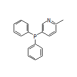 5-(Diphenylphosphino)-2-methylpyridine