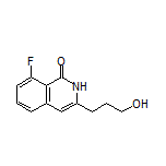 8-Fluoro-3-(3-hydroxypropyl)isoquinolin-1(2H)-one