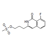3-(8-Fluoro-1-oxo-1,2-dihydroisoquinolin-3-yl)propyl Methanesulfonate