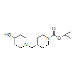 1-[(1-Boc-4-piperidyl)methyl]piperidin-4-ol