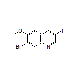 7-Bromo-3-iodo-6-methoxyquinoline