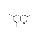 6-Fluoro-3-iodo-8-methylquinoline