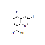 5-Fluoro-3-iodoquinoline-8-carboxylic Acid