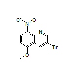 3-Bromo-5-methoxy-8-nitroquinoline