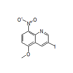 3-Iodo-5-methoxy-8-nitroquinoline