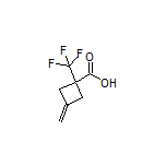 3-Methylene-1-(trifluoromethyl)cyclobutanecarboxylic Acid