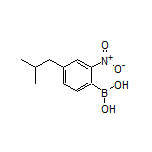 4-Isobutyl-2-nitrophenylboronic Acid