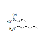 (2-Amino-4-isobutylphenyl)boronic Acid