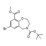 Methyl 4-Boc-7-bromo-2,3,4,5-tetrahydrobenzo[f][1,4]oxazepine-9-carboxylate