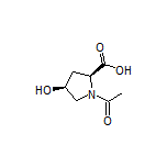(2S,4S)-1-Acetyl-4-hydroxypyrrolidine-2-carboxylic Acid