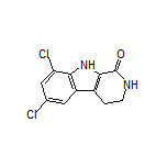 6,8-Dichloro-2,3,4,9-tetrahydro-1H-pyrido[3,4-b]indol-1-one