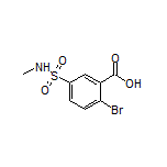 2-Bromo-5-[(methylamino)sulfonyl]benzoic Acid