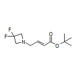 tert-Butyl (E)-4-(3,3-Difluoroazetidin-1-yl)-2-butenoate
