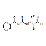 N-[(3-Bromo-2-chloropyridin-4-yl)carbamothioyl]benzamide