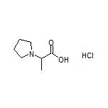 2-(Pyrrolidin-1-yl)propanoic Acid Hydrochloride
