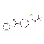 1-(4-Boc-1,4-diazepan-1-yl)-2-(pyridin-2-yl)ethan-1-one