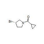 (S)-(3-Bromopyrrolidin-1-yl)(cyclopropyl)methanone
