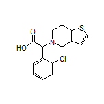 2-(2-Chlorophenyl)-2-(6,7-dihydrothieno[3,2-c]pyridin-5(4H)-yl)acetic Acid