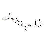 6-Cbz-2,6-diazaspiro[3.3]heptane-2-carbothioamide