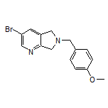 3-Bromo-6-(4-methoxybenzyl)-6,7-dihydro-5H-pyrrolo[3,4-b]pyridine