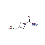 3-(Methoxymethyl)azetidine-1-carbothioamide