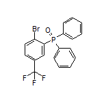 [2-Bromo-5-(trifluoromethyl)phenyl]diphenylphosphine Oxide
