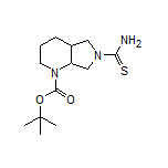1-Boc-hexahydro-1H-pyrrolo[3,4-b]pyridine-6(2H)-carbothioamide