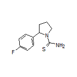 2-(4-Fluorophenyl)pyrrolidine-1-carbothioamide