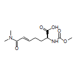 (S,E)-7-(Dimethylamino)-2-[(methoxycarbonyl)amino]-7-oxo-5-heptenoic Acid