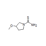 3-Methoxypyrrolidine-1-carbothioamide