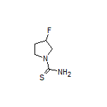3-Fluoropyrrolidine-1-carbothioamide
