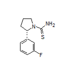 (S)-2-(3-Fluorophenyl)pyrrolidine-1-carbothioamide