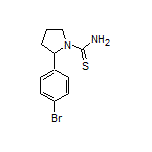 2-(4-Bromophenyl)pyrrolidine-1-carbothioamide