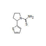 2-(Thiophen-2-yl)pyrrolidine-1-carbothioamide