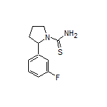 2-(3-Fluorophenyl)pyrrolidine-1-carbothioamide