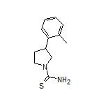 3-(o-Tolyl)pyrrolidine-1-carbothioamide