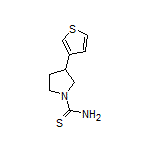 3-(Thiophen-3-yl)pyrrolidine-1-carbothioamide