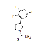 3-(2,3,5-Trifluorophenyl)pyrrolidine-1-carbothioamide
