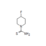 4-Fluoropiperidine-1-carbothioamide