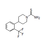 4-[2-(Trifluoromethyl)phenyl]piperidine-1-carbothioamide
