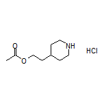 2-(Piperidin-4-yl)ethyl Acetate Hydrochloride